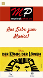 Mobile Screenshot of musicalpaket.de